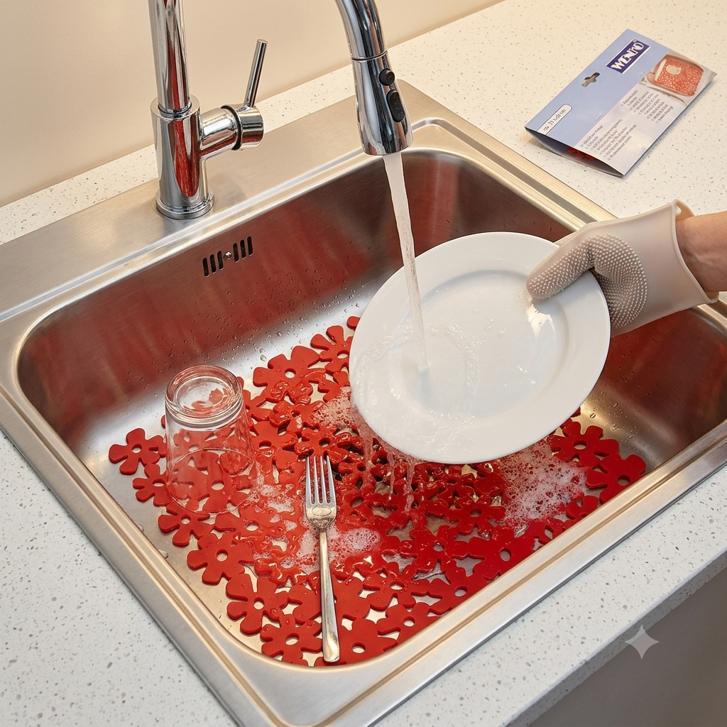 Wenko Plastic Sink Protector Mat