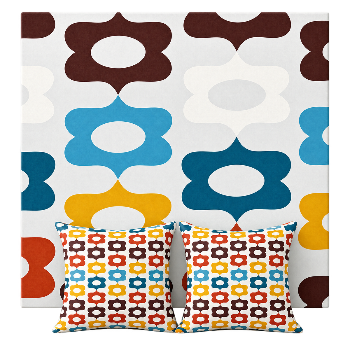 Wall Art and Pillow