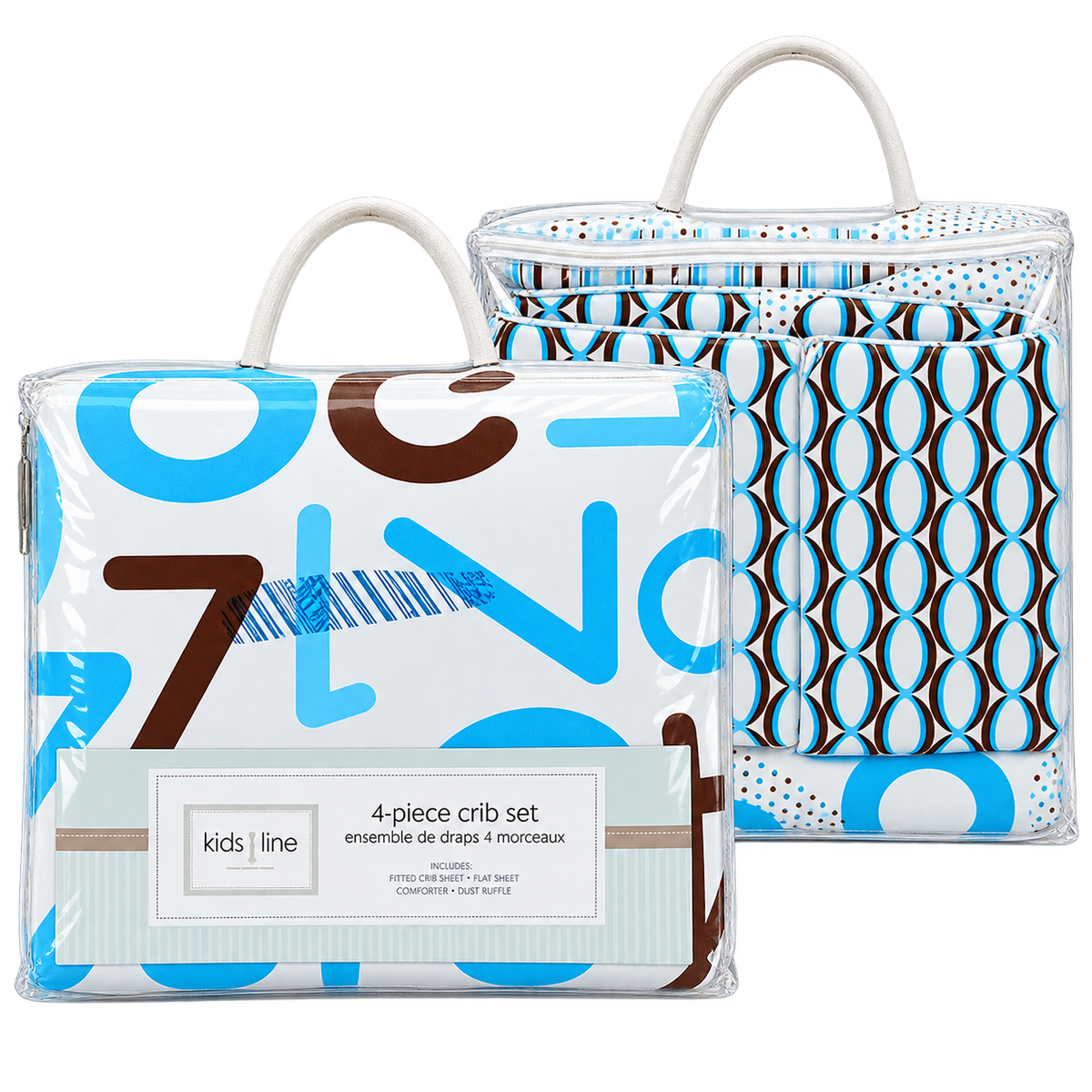 KidsLine Complete Baby Nursery Crib Bedding & Decor Set