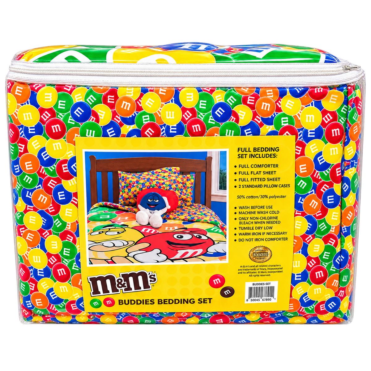 M&M's Buddies Kids Full Bedding Set