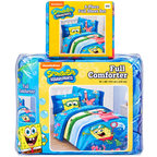 Nickelodeon SpongeBob SquarePants Full Bedding & Comforter Set Bundle