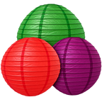 Colorful Paper Lanterns