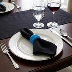Teal Blue Napkin Ring