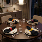 Modern Colored Napkin Rings
