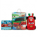 Disney Pixar Cars Full Bedding & Plush Character Pillow Mega-Bundle