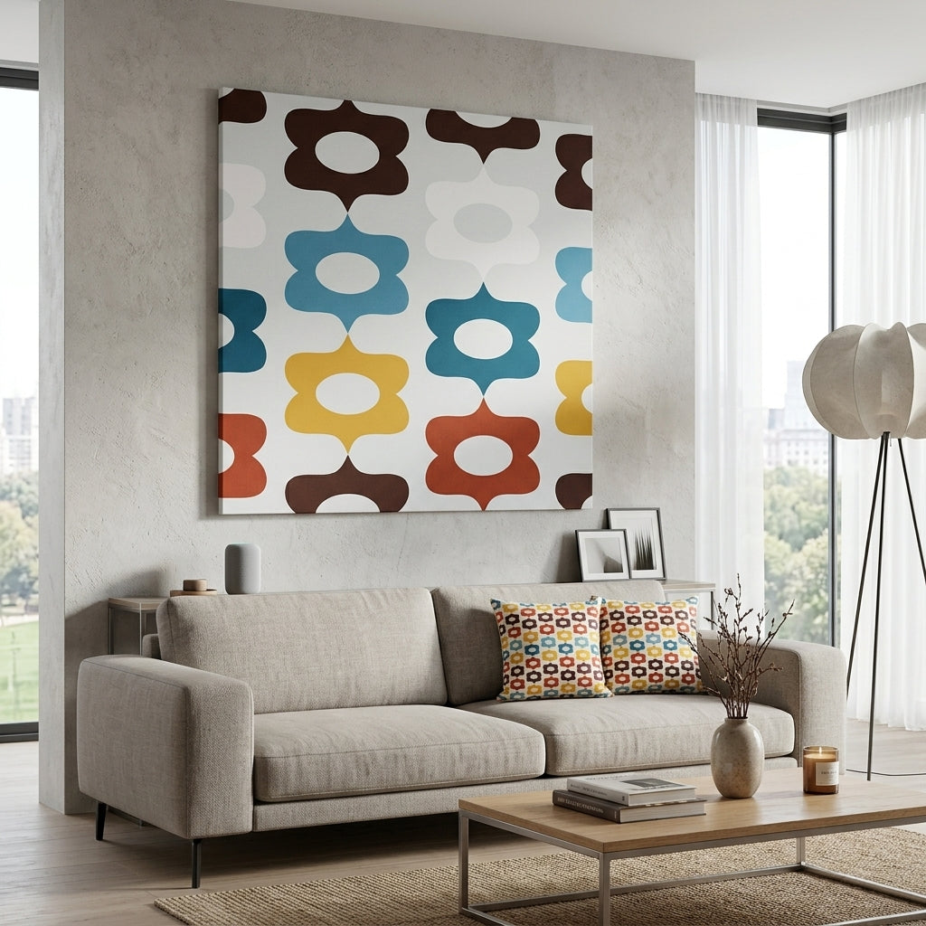Wall Art and Pillow