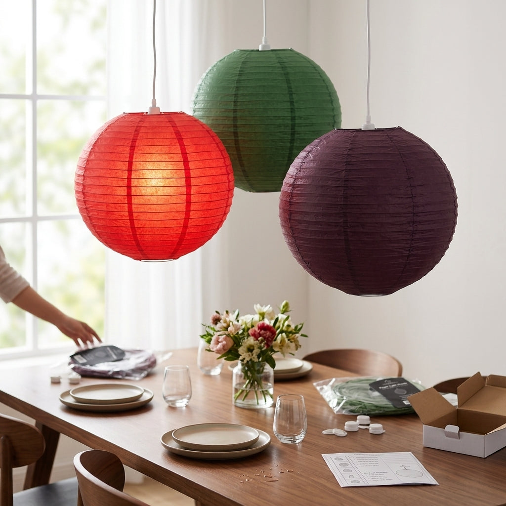 Colorful Paper Lanterns