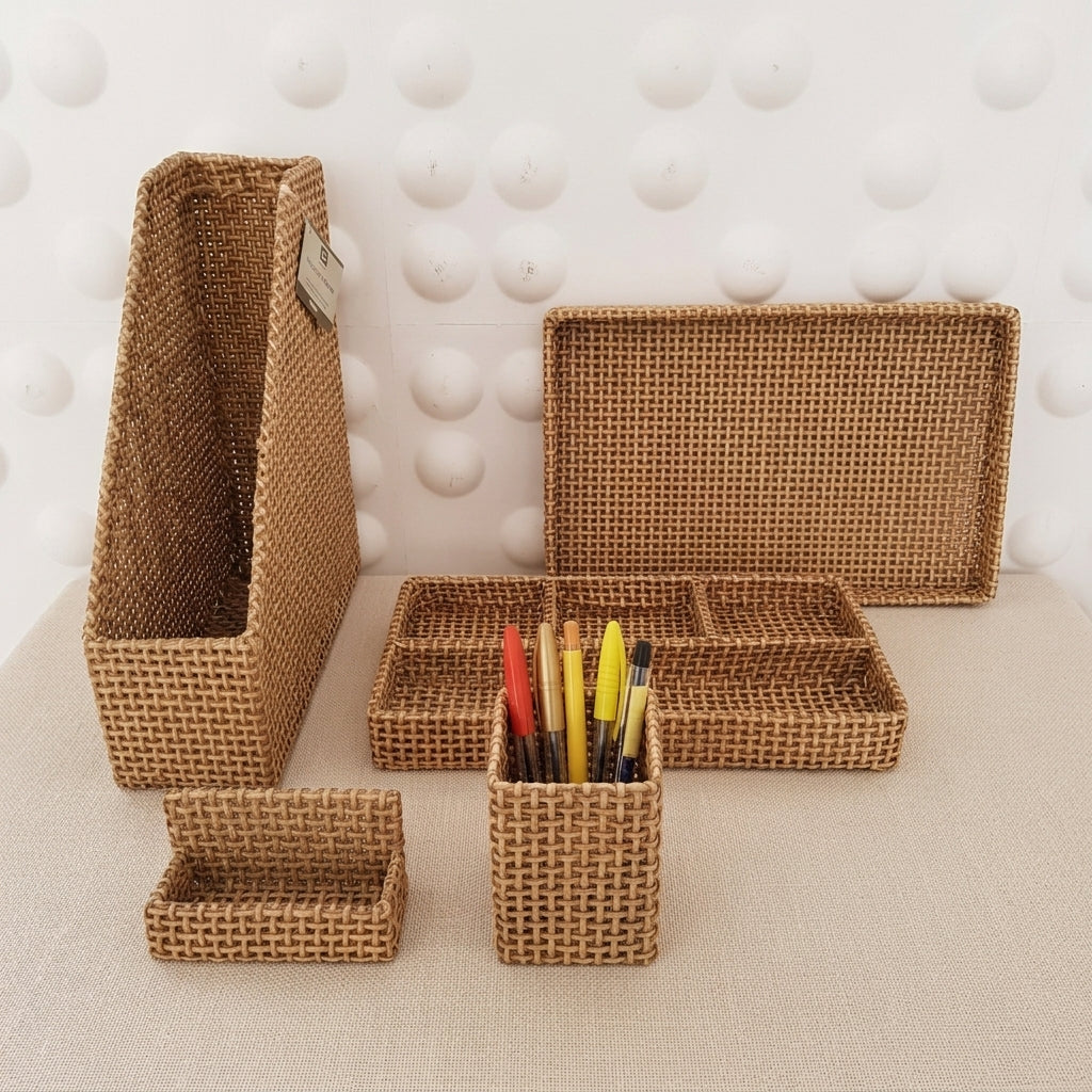 Breeze 5 piece Desk Organizer Set