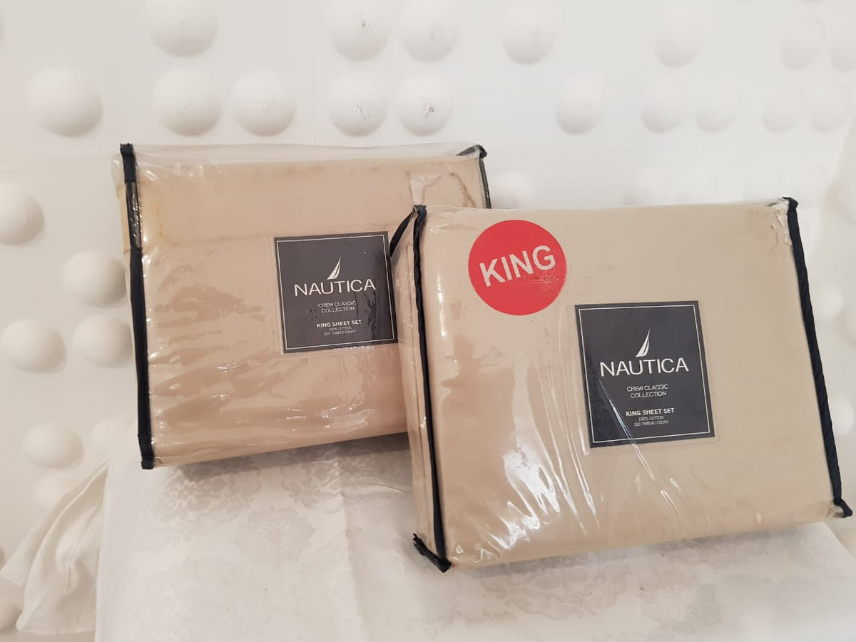 Nautica Crew Classic Collection King Sheet Set