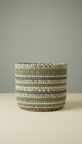 Woven Storage Basket With Handles