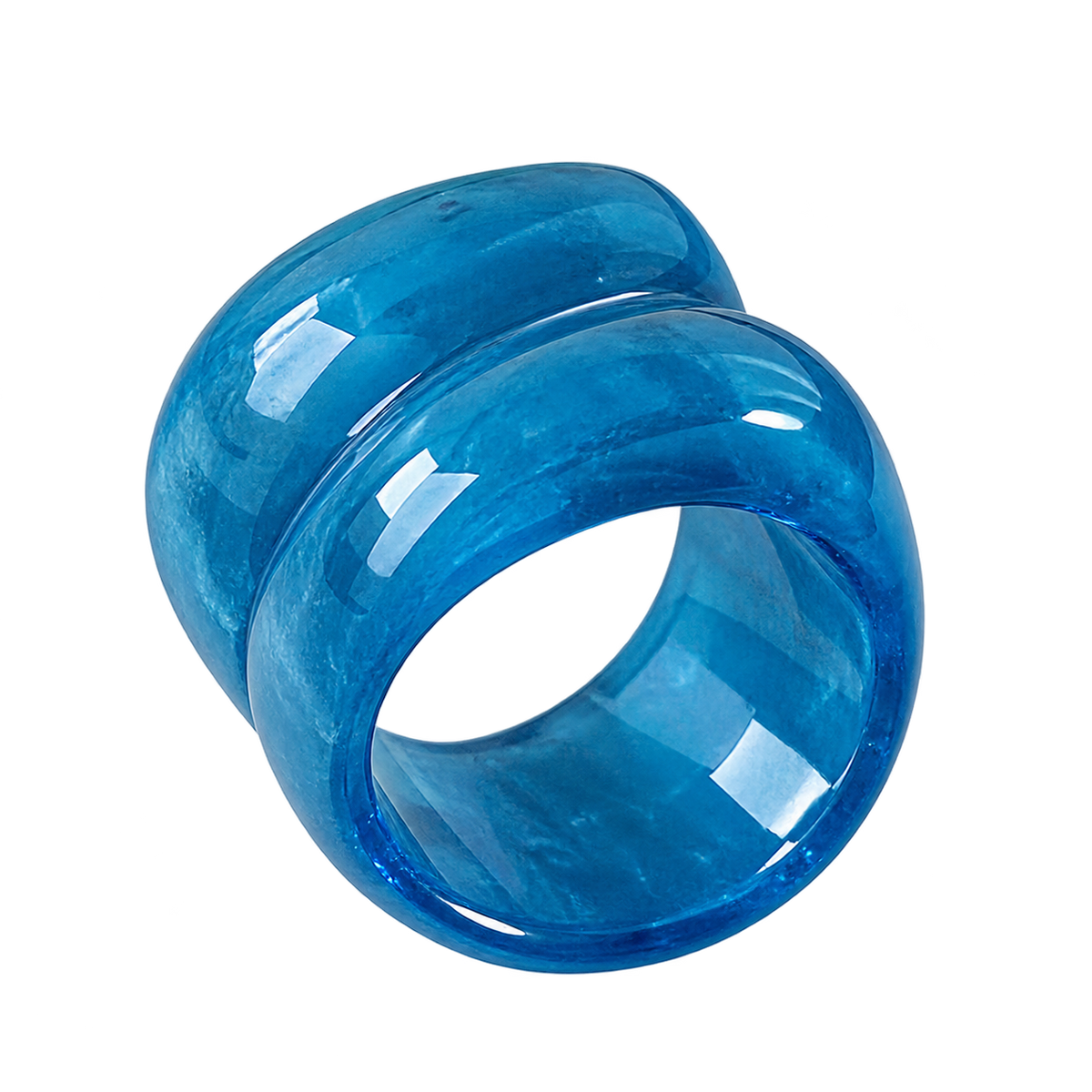 Teal Blue Napkin Ring