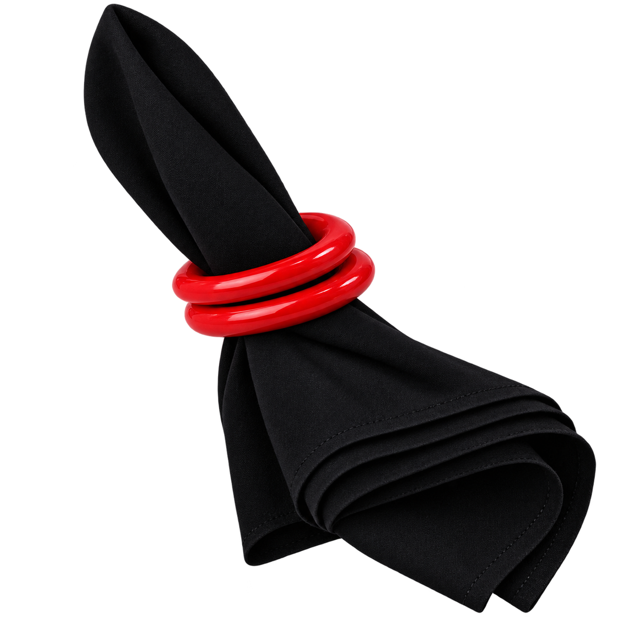 Modern Colored Napkin Rings