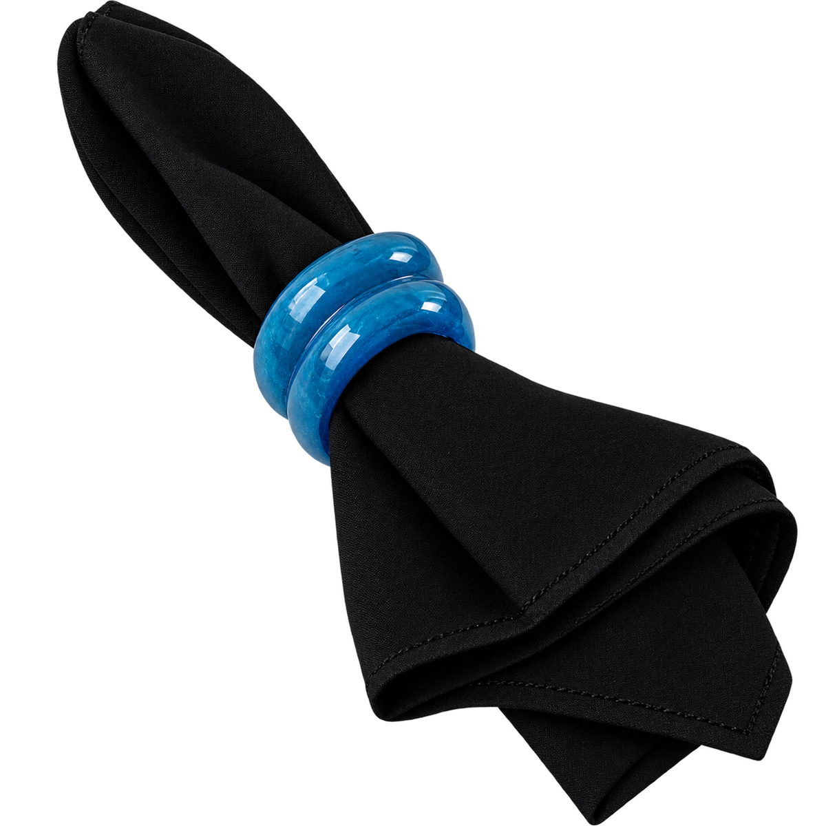 Teal Blue Napkin Ring