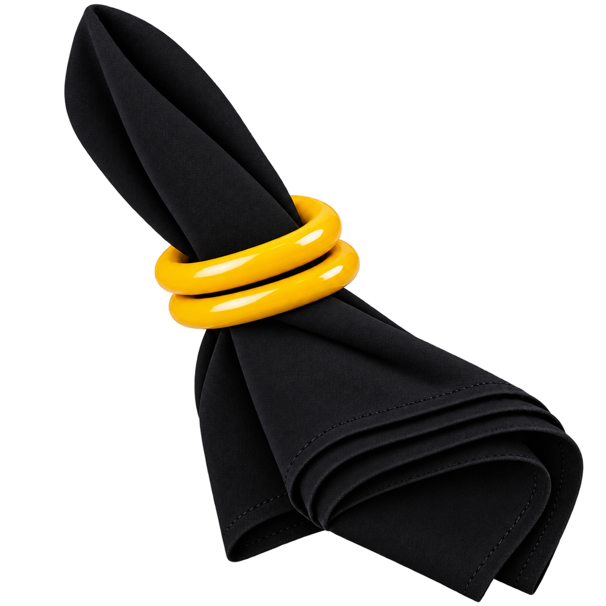 Modern Colored Napkin Rings