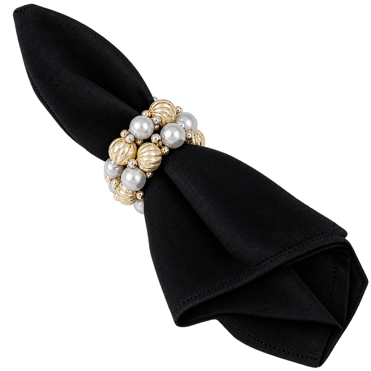 Pearl & Gold Napkin Ring