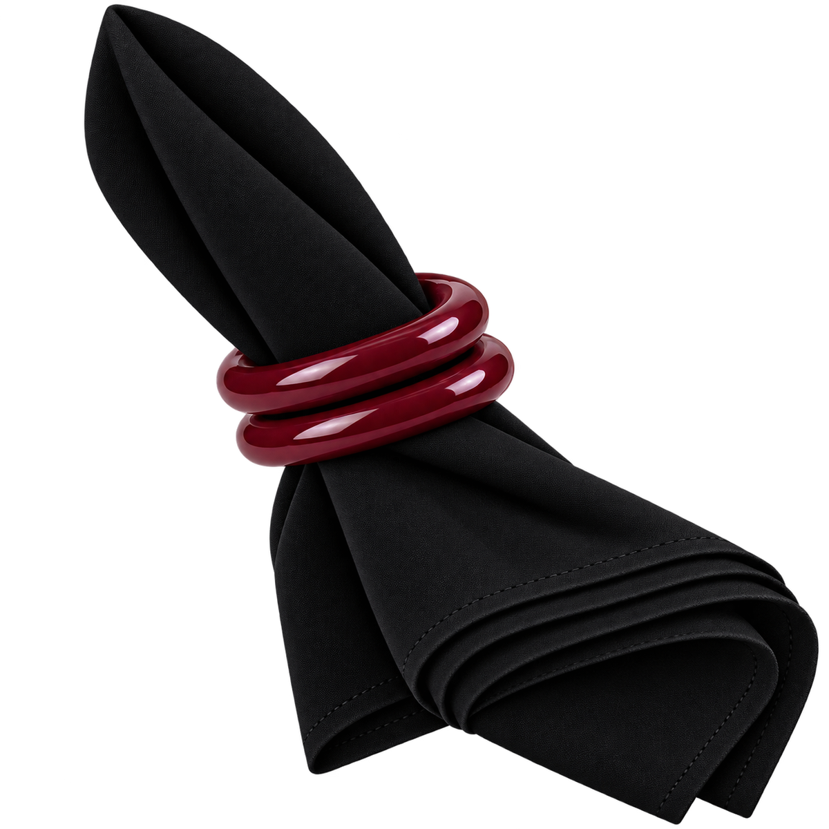 Modern Colored Napkin Rings