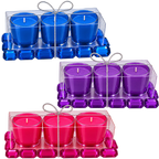 Gemstone Votive Candle Gift Set