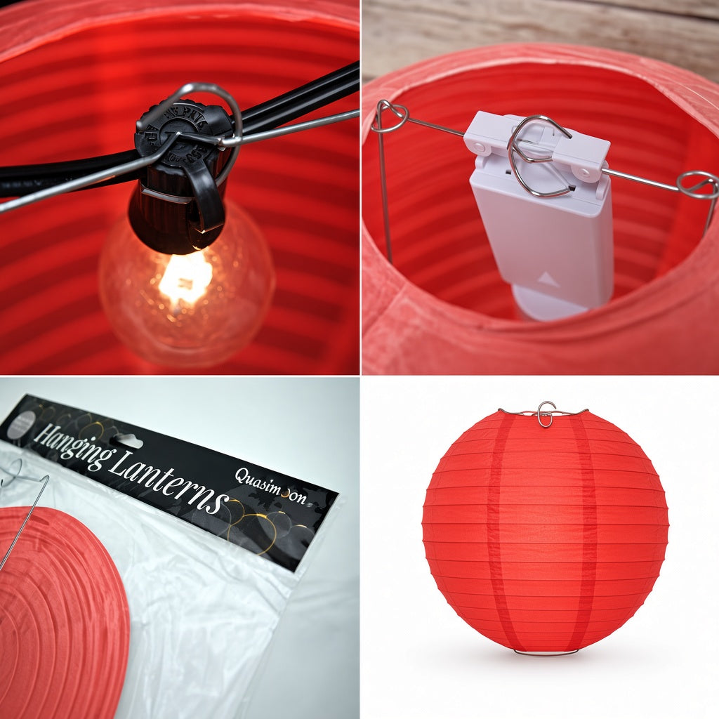 Colorful Paper Lanterns
