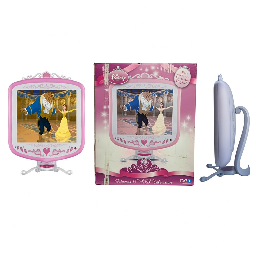 Disney Princess 15" LCD Television & Matching Princess DVD Player Combo Set