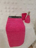 Pink mini bath set