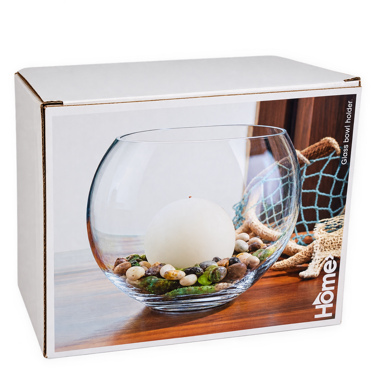 Terra Glass Candle Holder