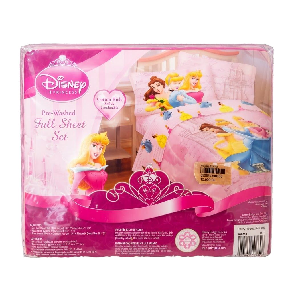 Disney Prinncess Full Sheet Set