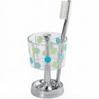 Multi-colored polka dot Kids bathroom Set