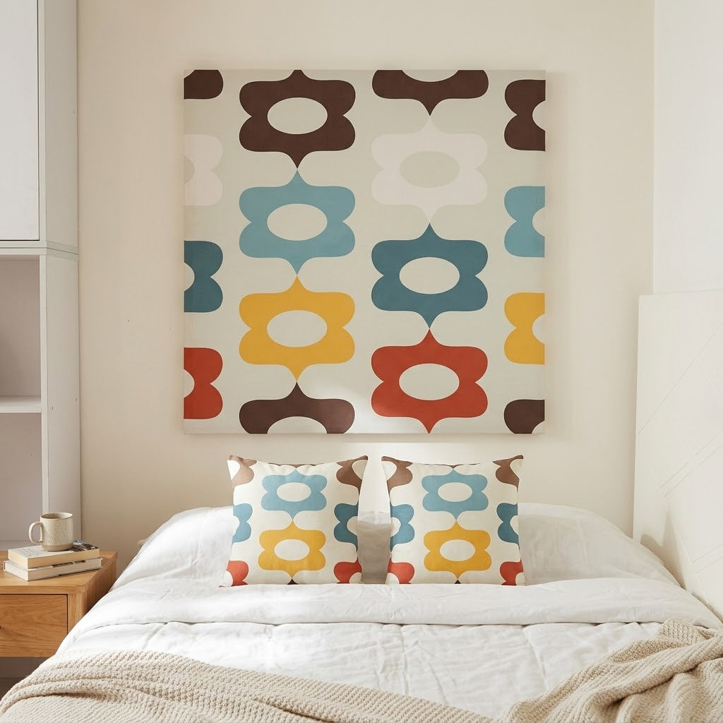 Wall Art and Pillow