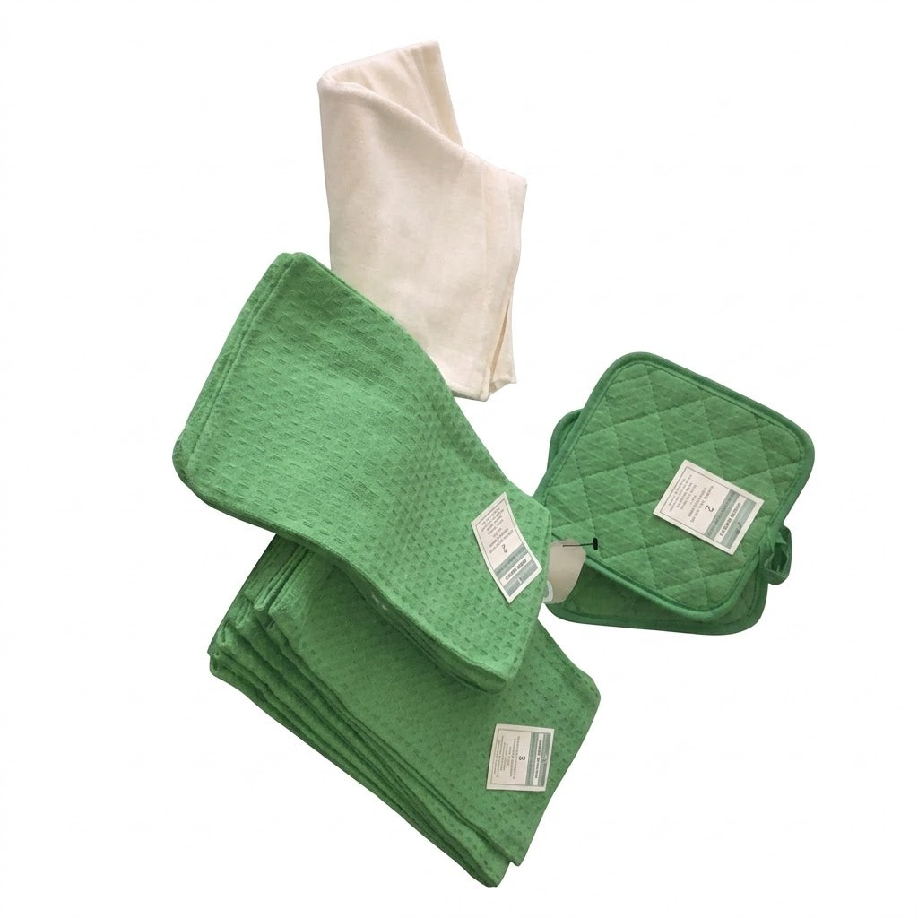 Kitchen Towel & Pot Holder Set