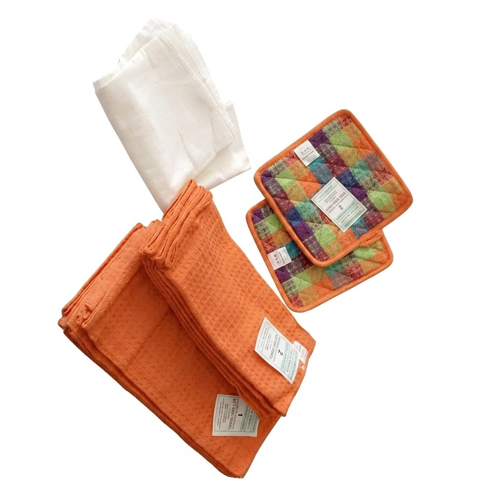 Kitchen Towel & Pot Holder Set