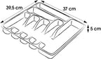Tisbelle Purple 7-Compartment Cutlery Tray