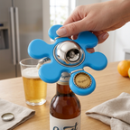 Blue Splash Bottle Opener