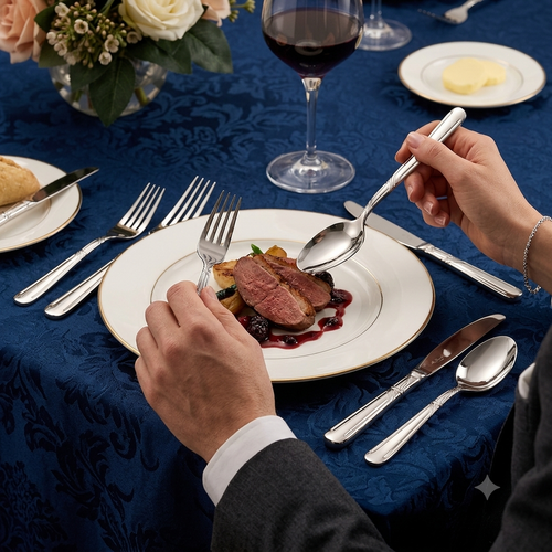 Cambridge Silversmiths 20-Piece Flatware Service for Four.