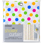 InterDesign Glee Vinyl Shower Curtain