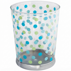 Multi-colored polka dot Kids bathroom Set
