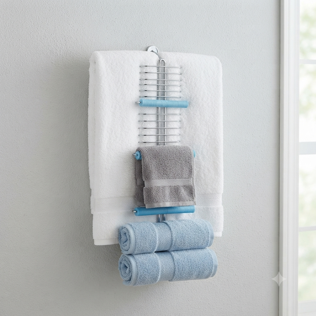 Large Wall Towel Rack