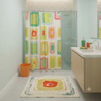 InterDesign Cosmo Complete Kids / Retro Bathroom Accessories & Decor Set