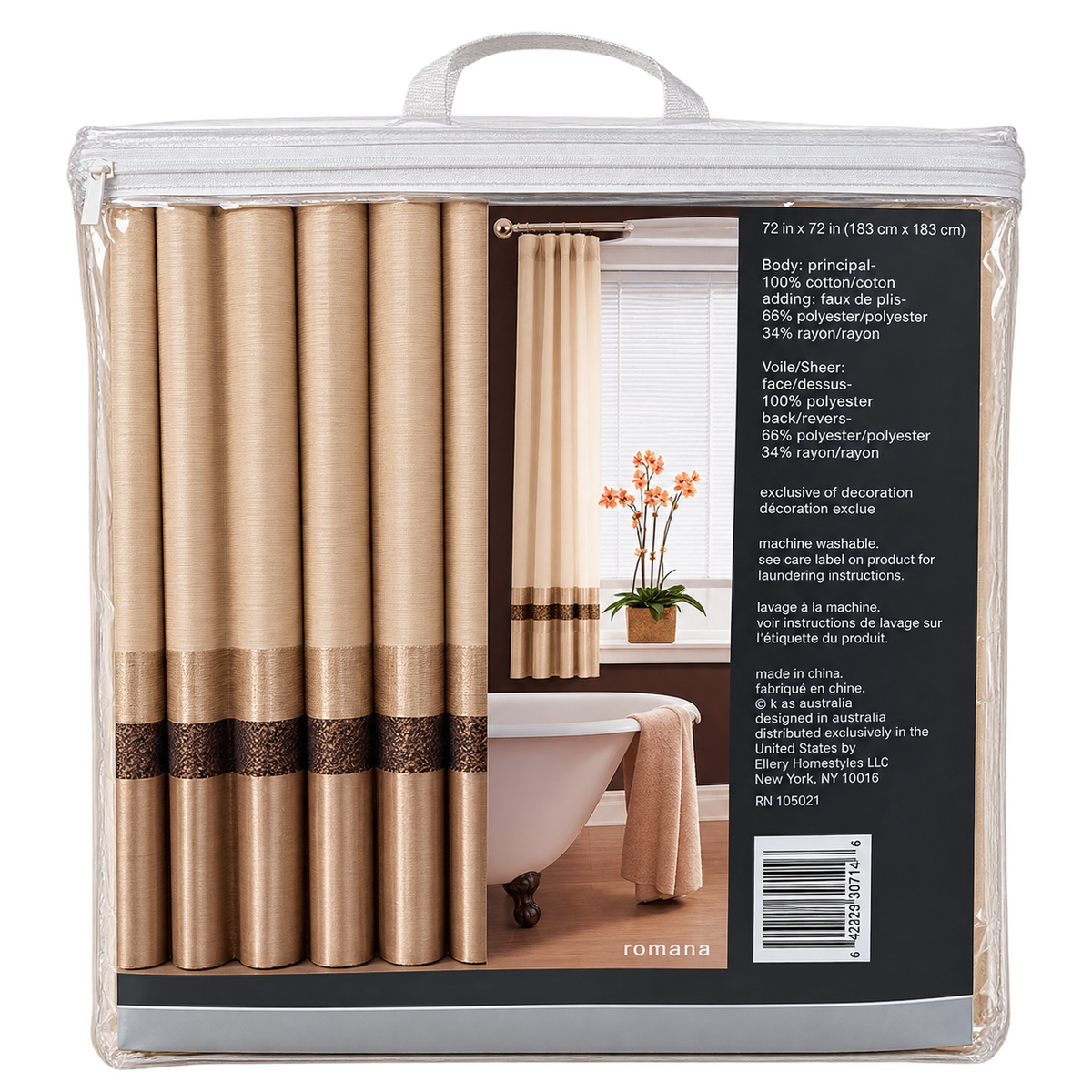 Romana Shower Curtain