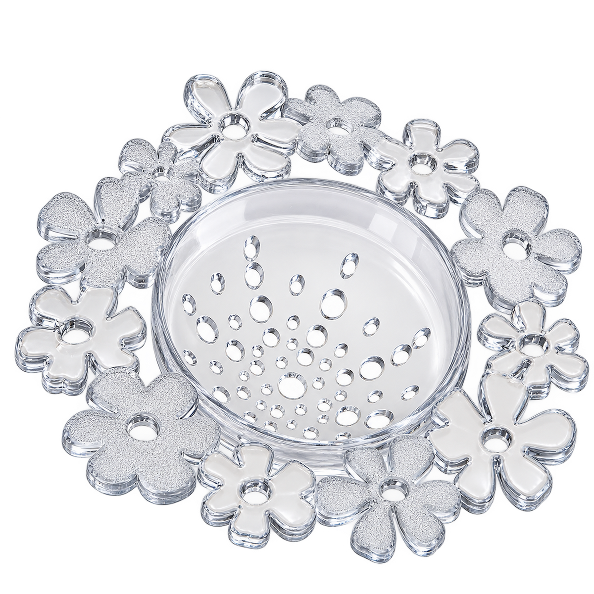 InterDesign Blumz Sink Strainer, Red