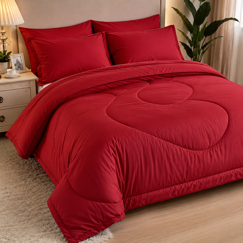 7 Piece Luxury Hotel Style Comforter Set