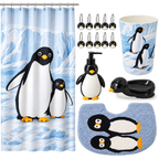 Penguin Arctic Complete Kids Bathroom Decor Set