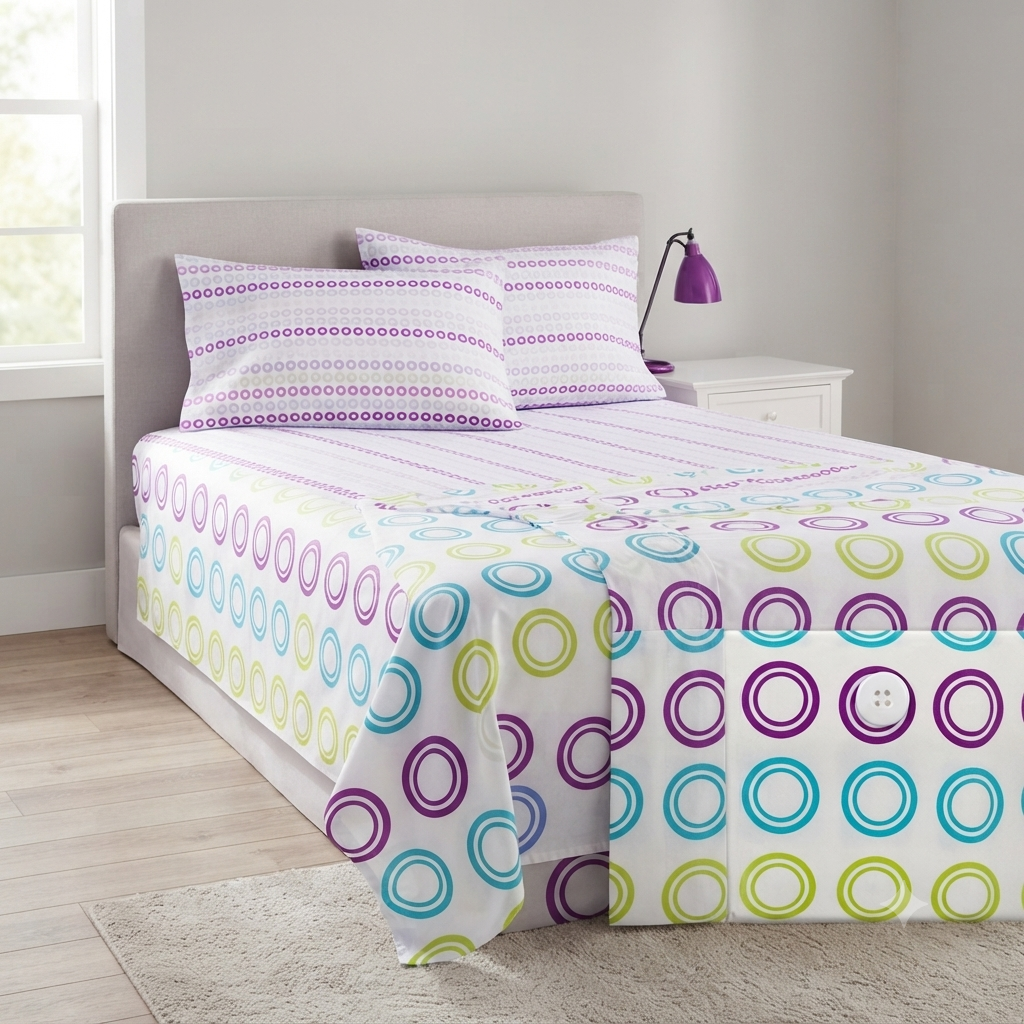 Your Zone Queen Sheet Set Cozy Thread Count