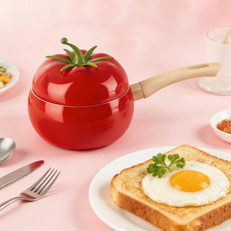 Tomato Shape Saucepan