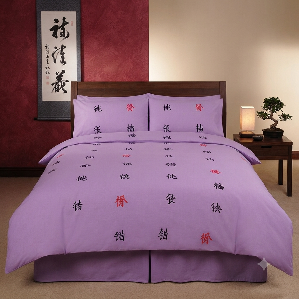 Dreamscene Peking King Size Duvet Set