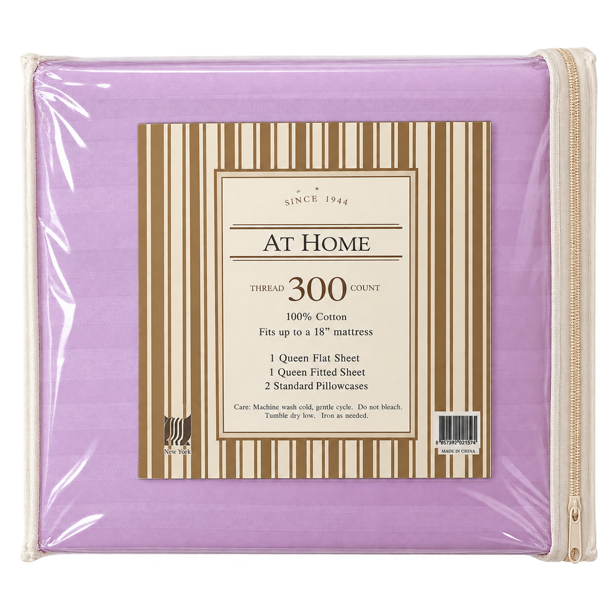 At Home Queen Sheet Set 300 Thread Count