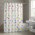 InterDesign Glee Vinyl Shower Curtain