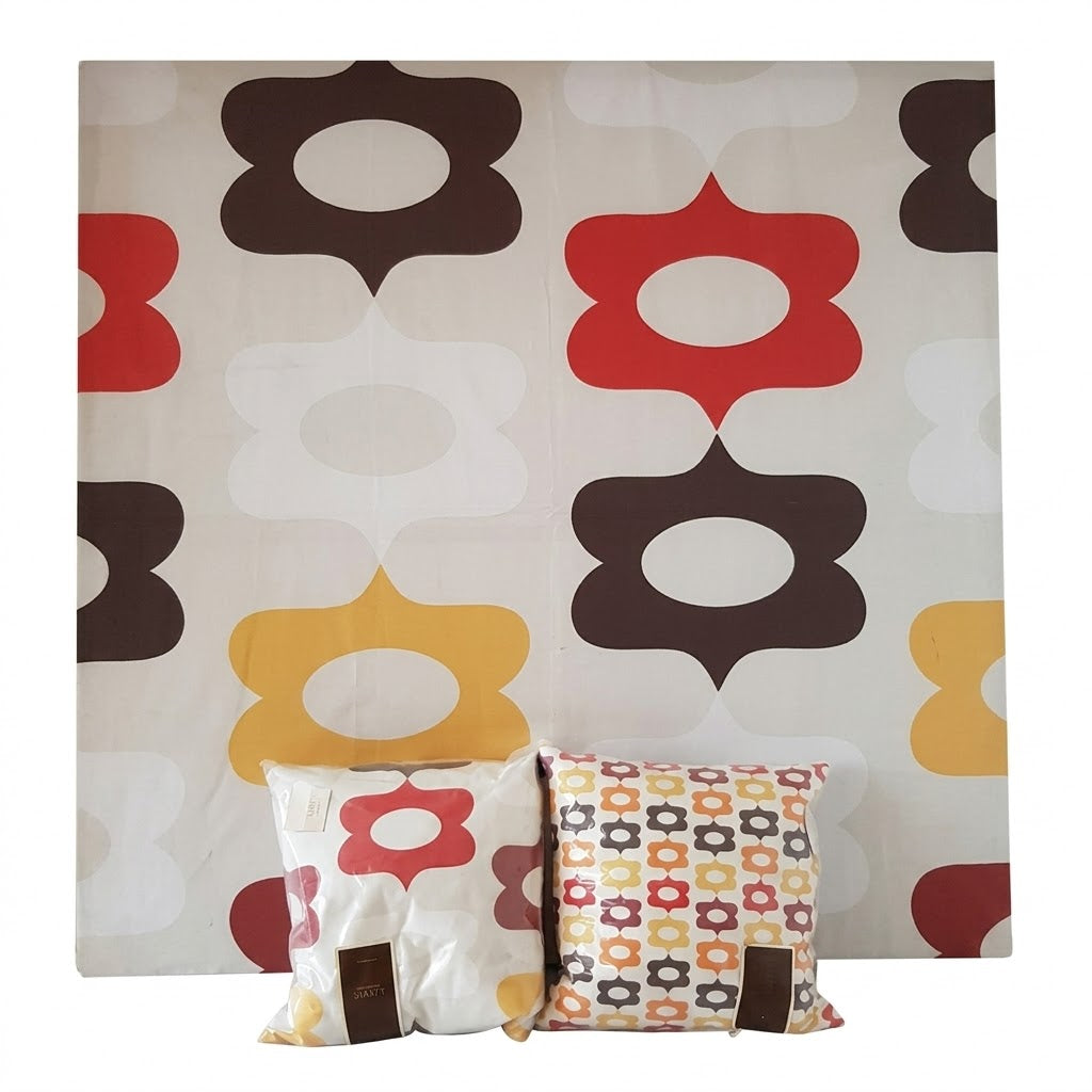 Laugh wall art and pillow