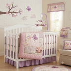 CoCaLo Baby Sugar Plum Nursery Crib Bedding & Decor Collection set