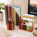 3 piece Striped Desk Set