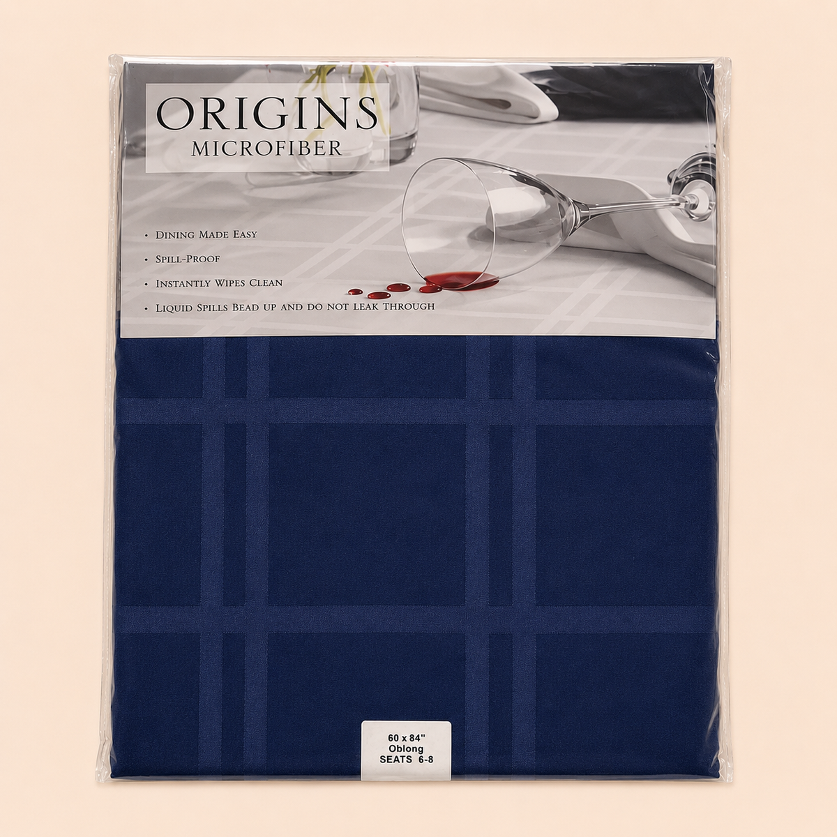 Origins Spill-Proof Microfiber Tablecloth
